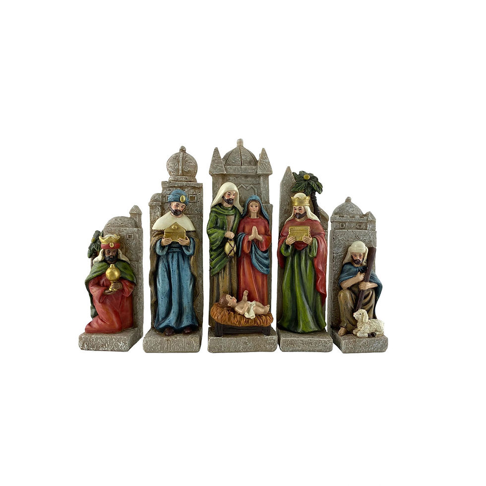 Nacimento do menino Jesus - 5 peças