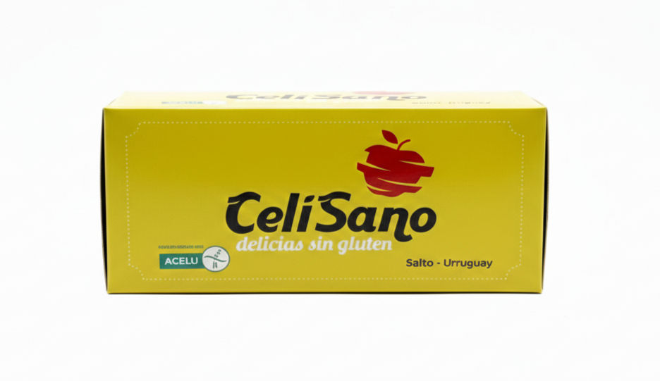 CELISANO - Alfajores sin Gluten x12 Negros