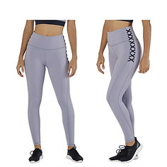 Calça Legging 7/8 com detalhe na lateral