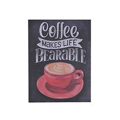 Quadro Coffee 30x40x1.5cm