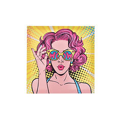 Quadro Vintage 30x30x1.5cm