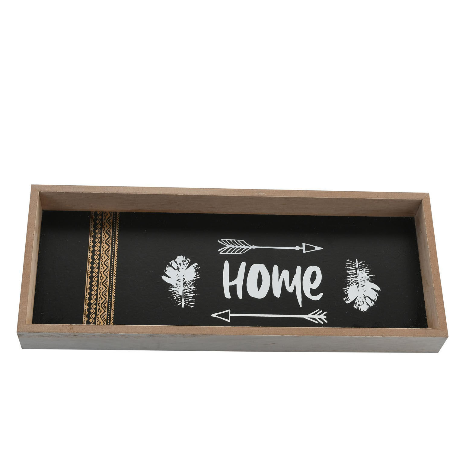 Bandeja Home decorativa 42x33x42cm