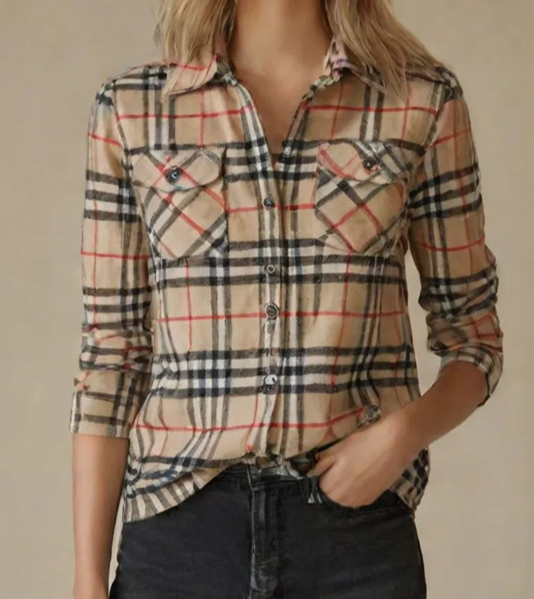 IVORY - Sobrecamisa a cuadro #23Mujer