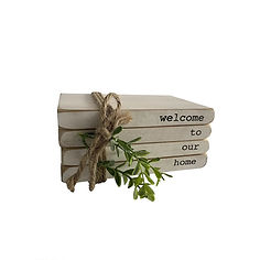 Rama decorativa para livros