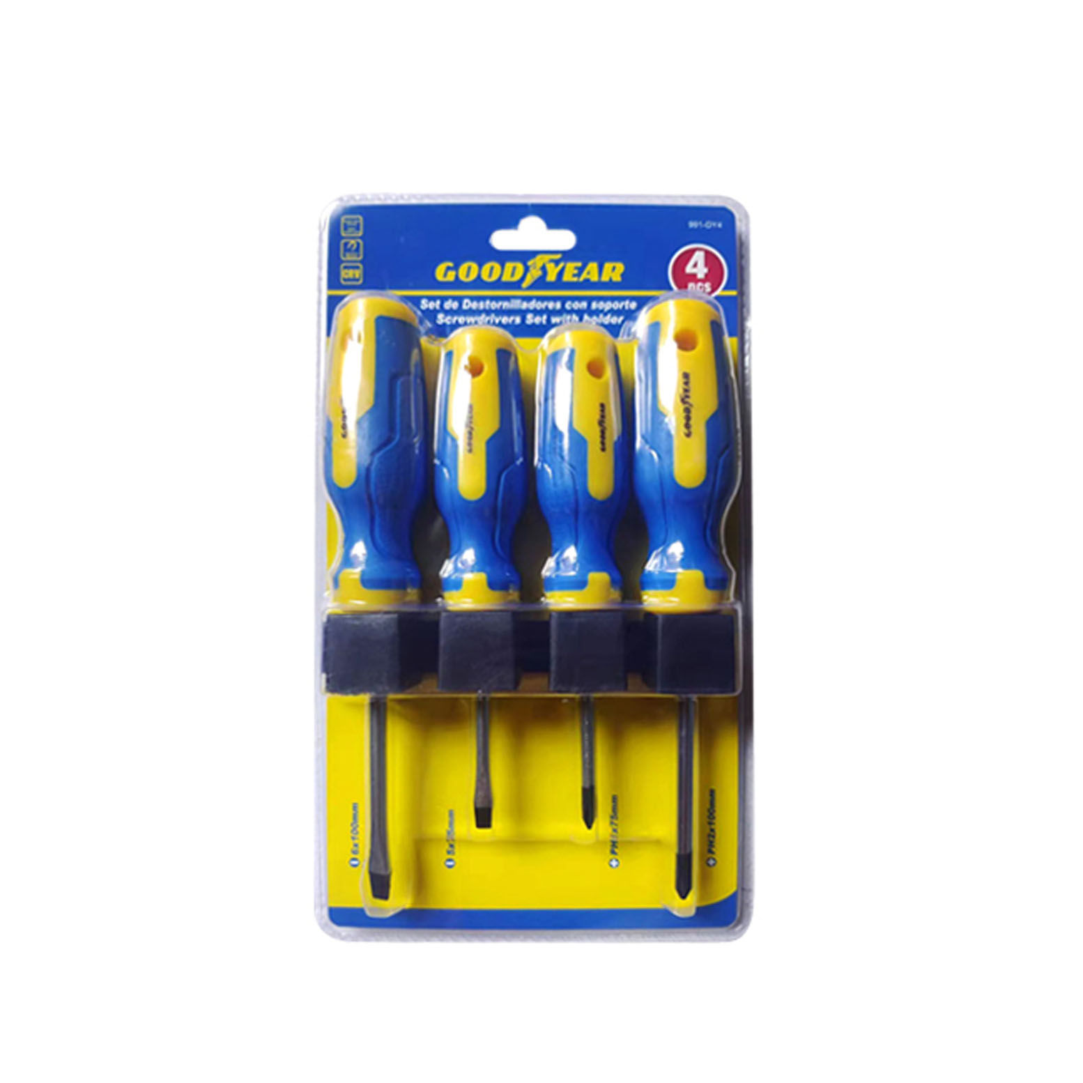 Goodyear Chave de fenda 4 peças