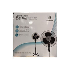 LUMINY - Ventilador de pe