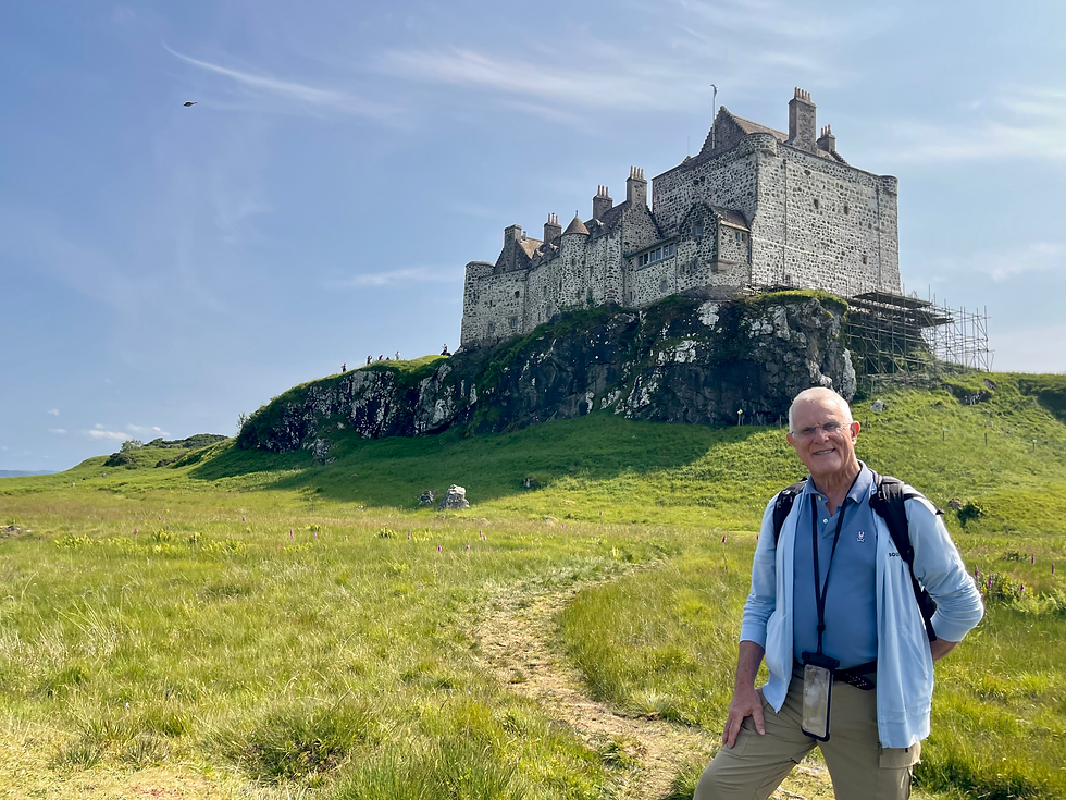 The path up to Duart Castle
