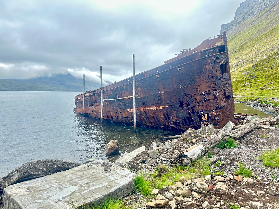 The old wreck. Note that Nick is NOT in this picture
