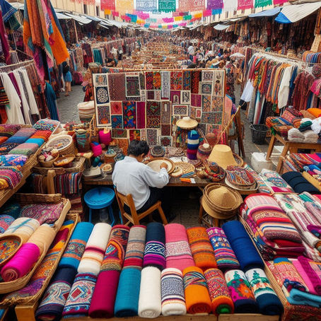 Les textiles mexicains: Un art vivant