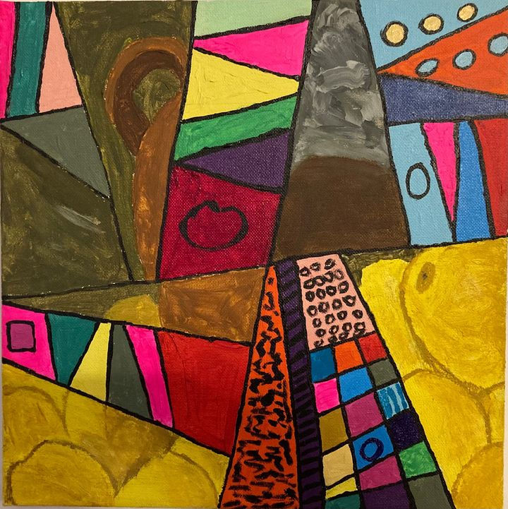 Abstract Collage with Lemons