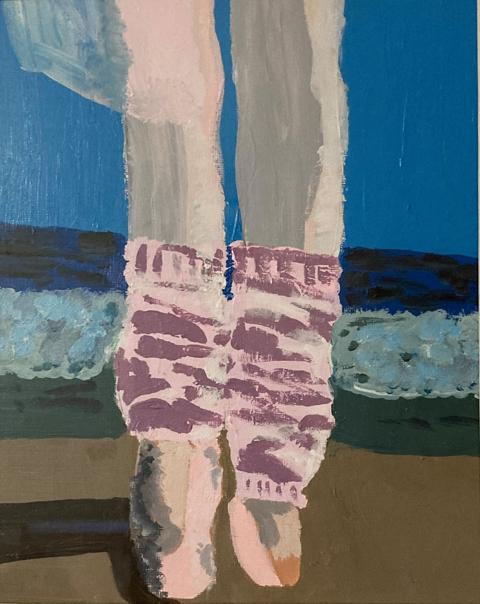 Toes Shoes in the Sand