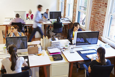 trabajadores en empresa