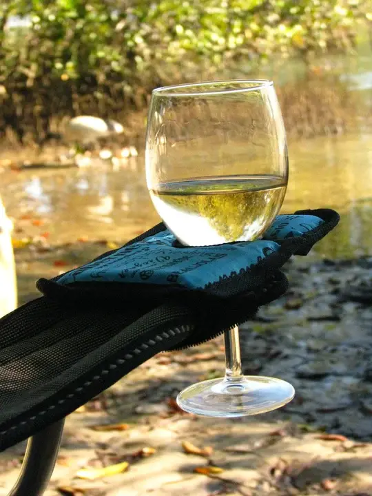 Thumbnail: sample of winerest on a camping chair