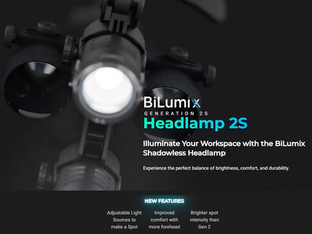 BiLumix Headlamp: Comfort and Brightness for Dental Professionals