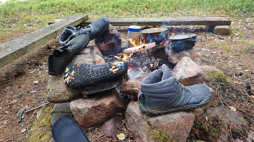 Bas den blaauwen Outdoor coaching in Zweden