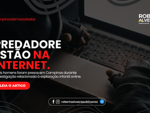 Dois homens foram presos em Campinas durante investigação relacionada à exploração infantil online.