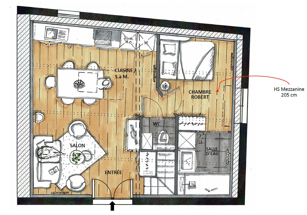 Plan d'aménagement n°1