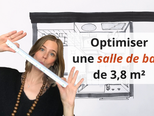 Optimiser une salle de bain de 3,8 m²