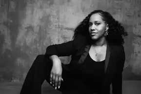 Branding headshot of a Black woman business coach in Atlanta