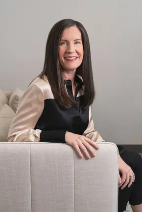 Branding headshot of a woman in Atlanta for Direct Primary Care (DPC) clinic