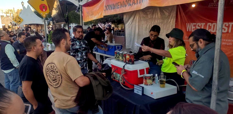 Mexicalenses y extranjeros acudieron a la señal del Mxli Beer Fest 2023