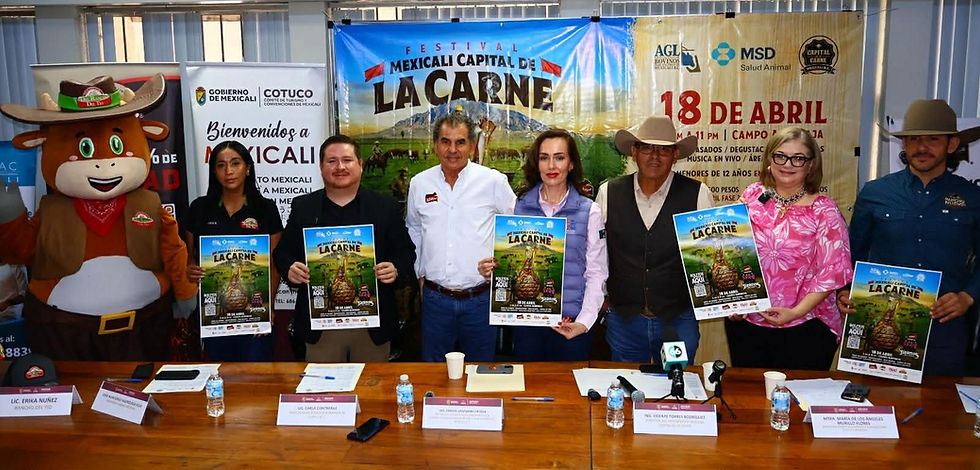 Anuncian la Sexta Edición del Festival “Mexicali Capital de la Carne”