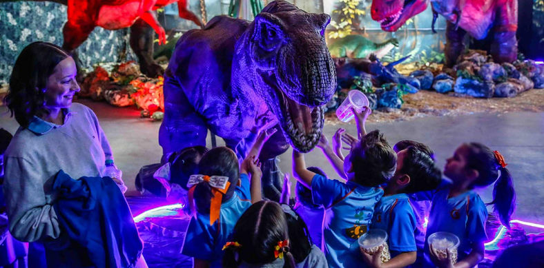 Inauguran “Dinosaurios Animatronics” como parte del XXIV Festival de Octubre 