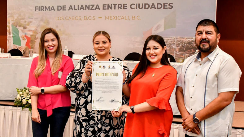 Firman convenio Comité de Turismo de Mexicali y Dirección Municipal de Turismo de Los Cabos