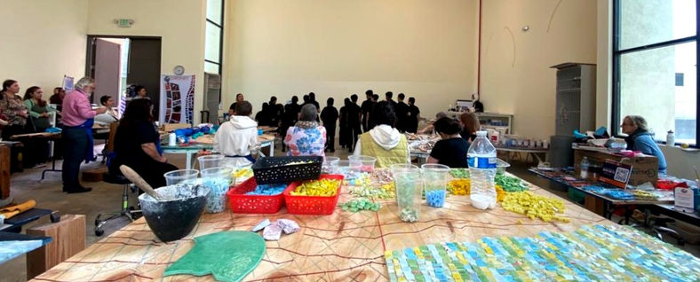 Concluye con éxito la 1ra. semana del Simposio Internacional de Mosaico en México