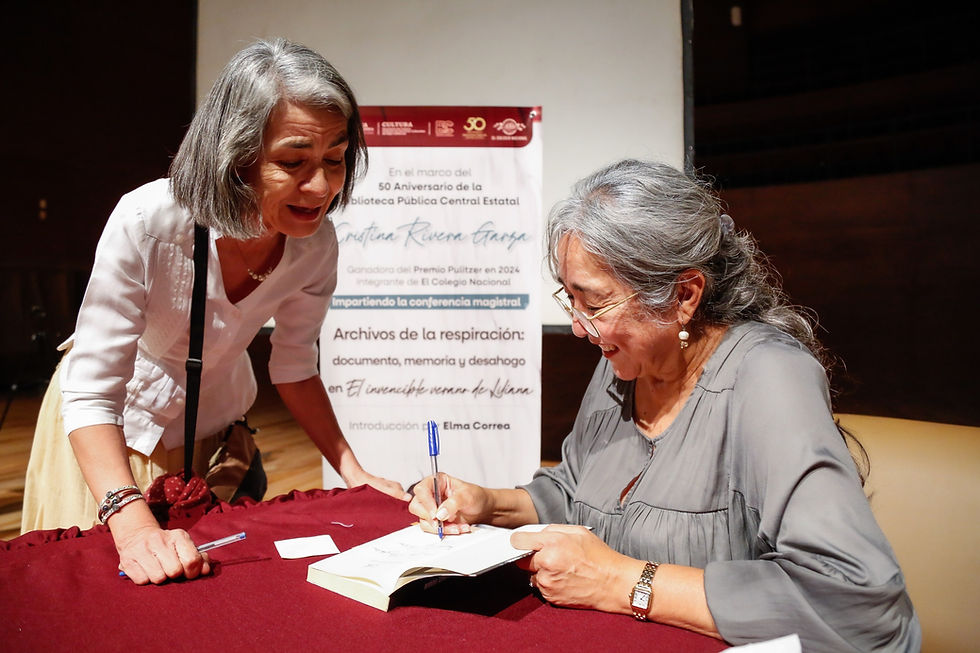 Cristina Rivera Garza reflexiona sobre memoria, justicia y literatura