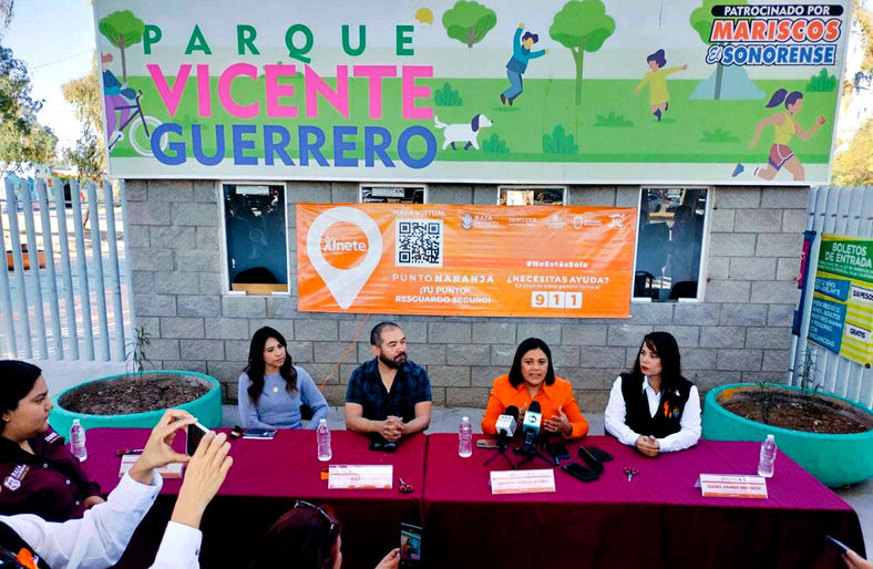 Inauguran Punto Naranja en Vicente Guerrero