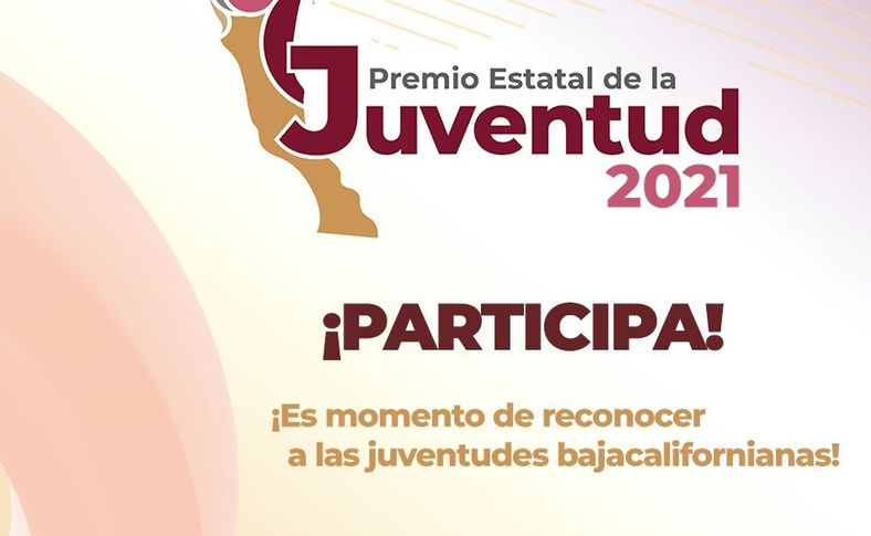 Participa en el Premio Estatal de la Juventud 2021
