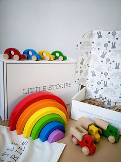 primary coloured learning wooden toys montessori