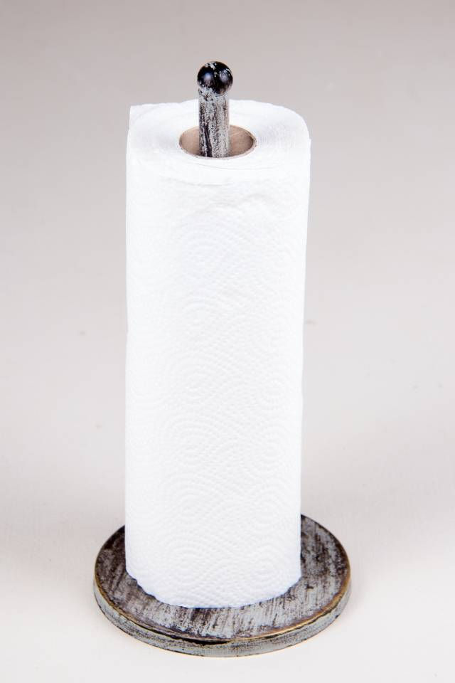 Kitchen/Toilet Roll Holder - Antique Grey