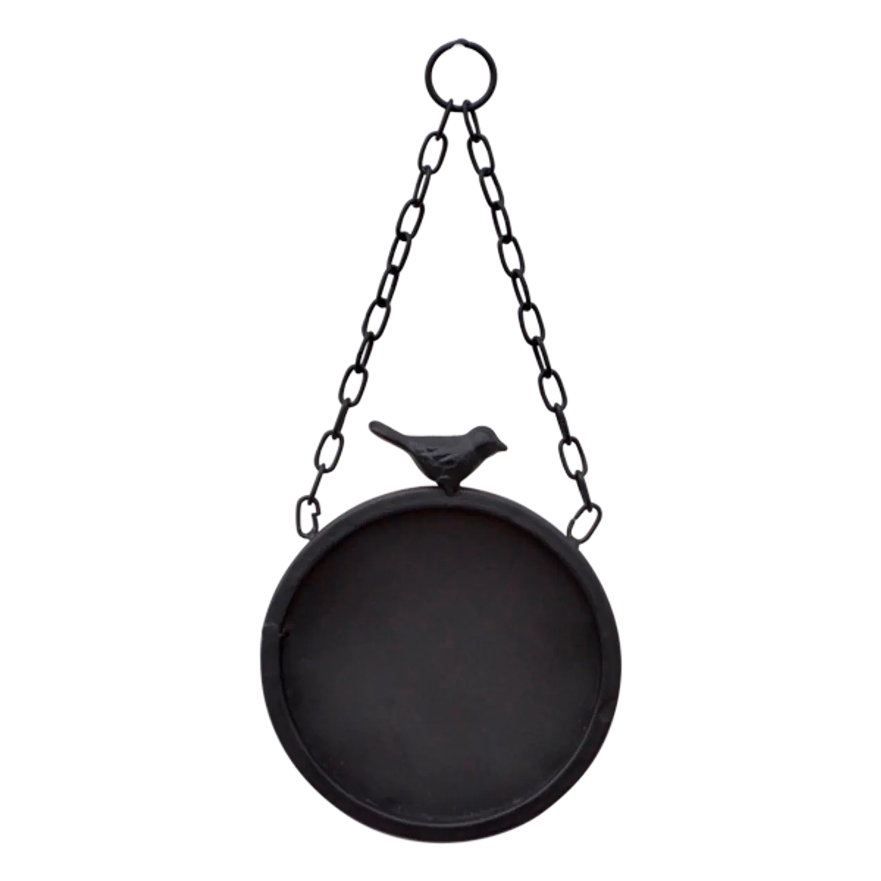 Black Board Round Hanging Small