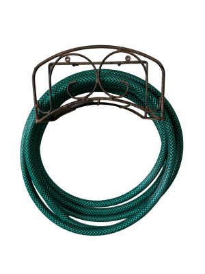 Plain Garden Hose Holder - Rust