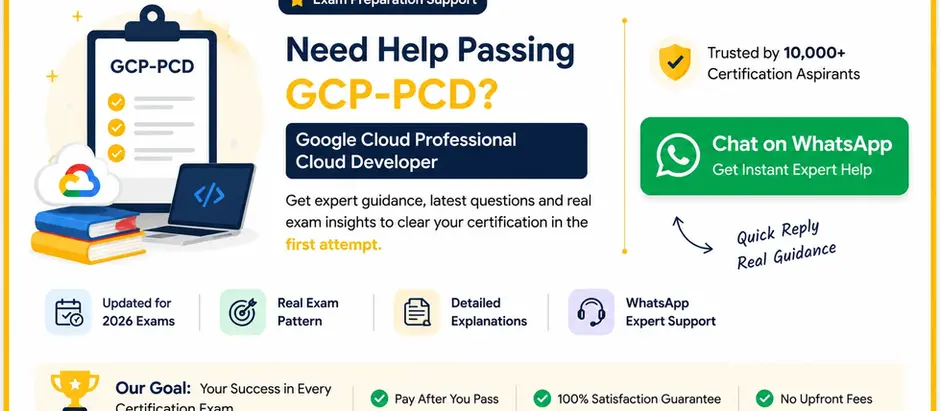 Google Cloud Professional Cloud Developer Certification Practice Tests