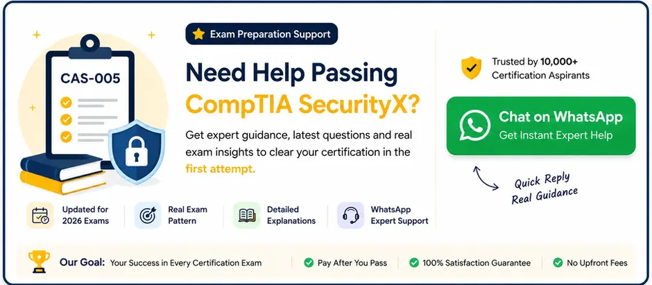 CompTIA SecurityX Certification Practice Tests