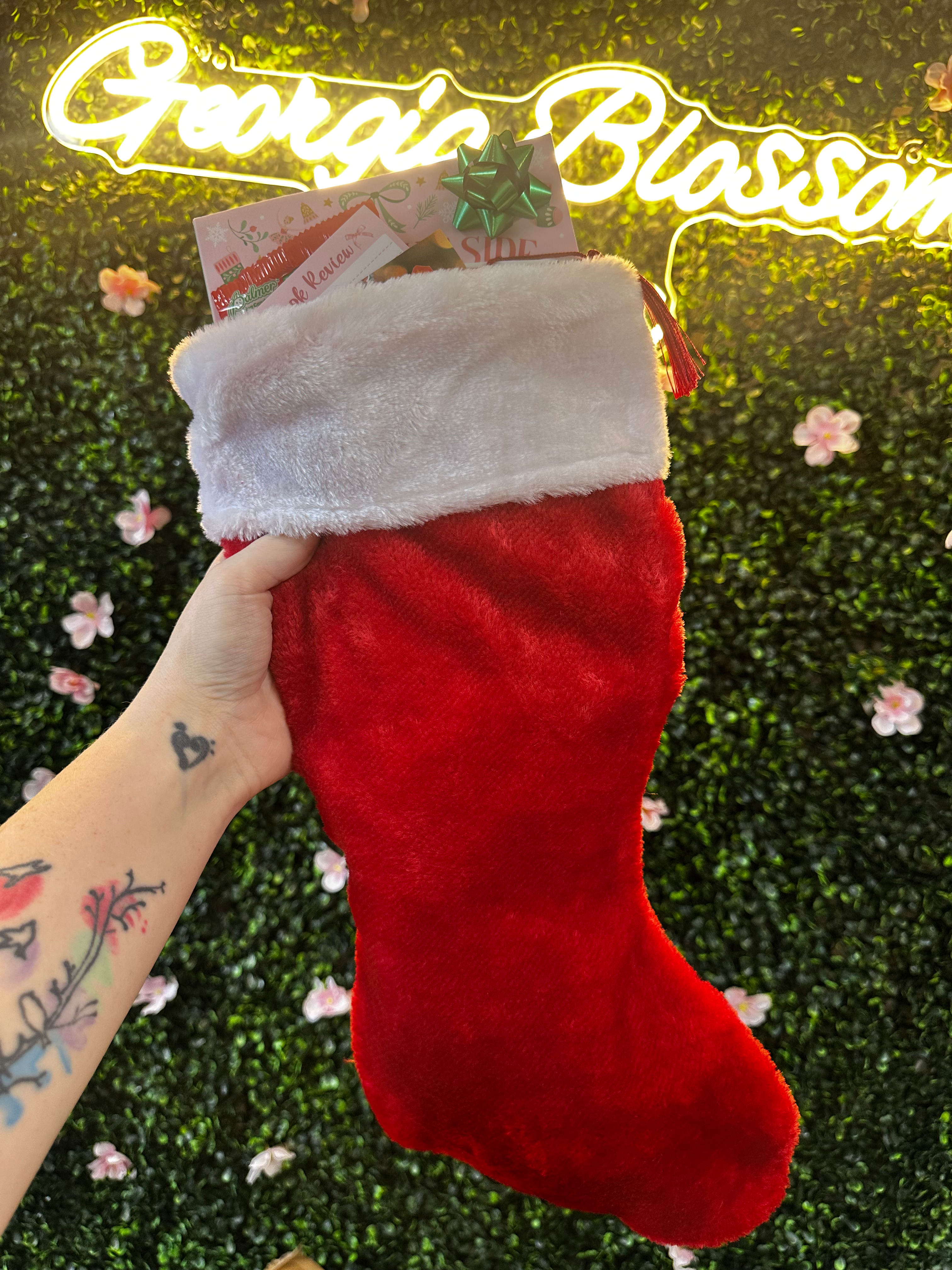 Small Shop Story Stocking