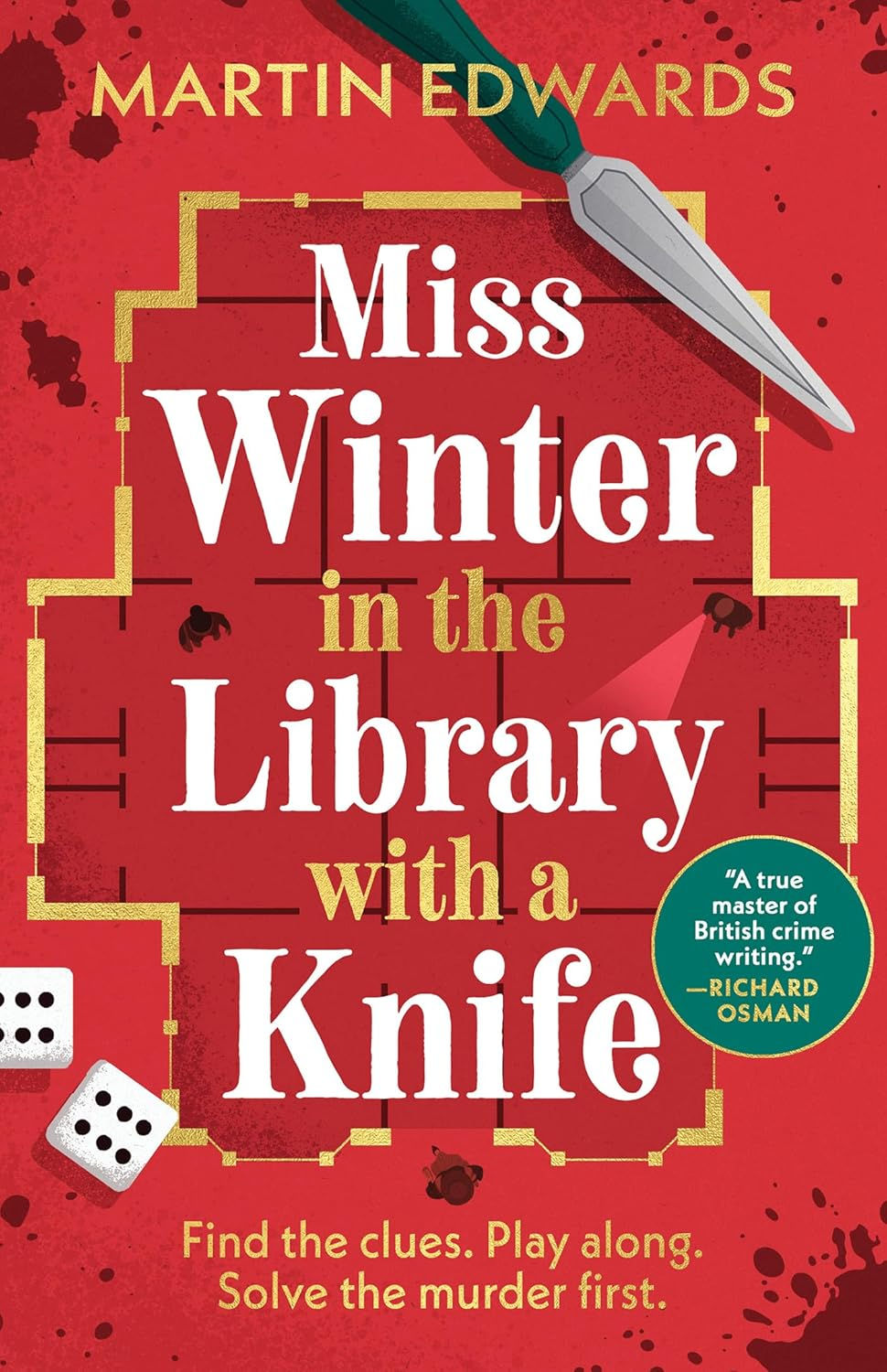 Miss Winter in the Library with a Knife - Martin Edwards