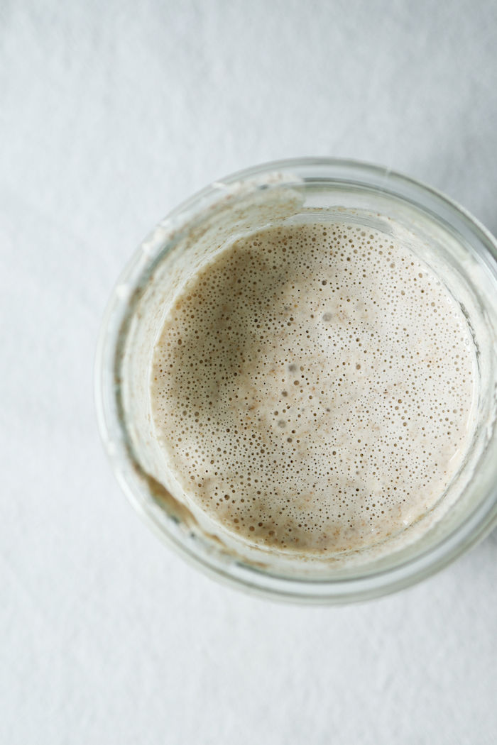 Levain naturel maison - Primesautier traiteur vegan