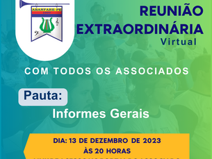 Convocação para Reunião Virtual Importante!