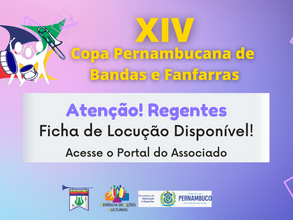 Ficha de Locução Copa PE 2022