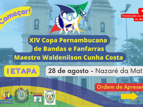 Ordem de Apresentação I Etapa Copa Pernambucana 2022