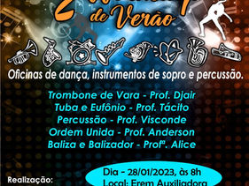 Inscrições do 2º Workshop de Verão - João ALfredo-PE