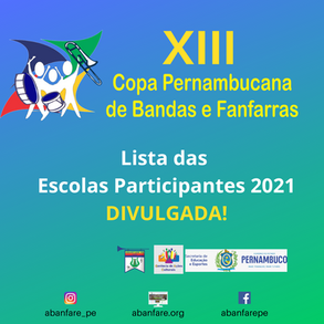 Lista das Escolas Participantes 2021