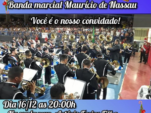 1° Concerto de Natal da E. M. Antônio Farias Filho