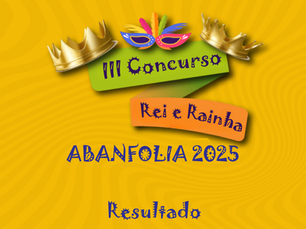 🎭 Bruno Araújo e Priscilla Tawanny são o Rei e a Rainha do ABANFOLIA 2025! 👑✨