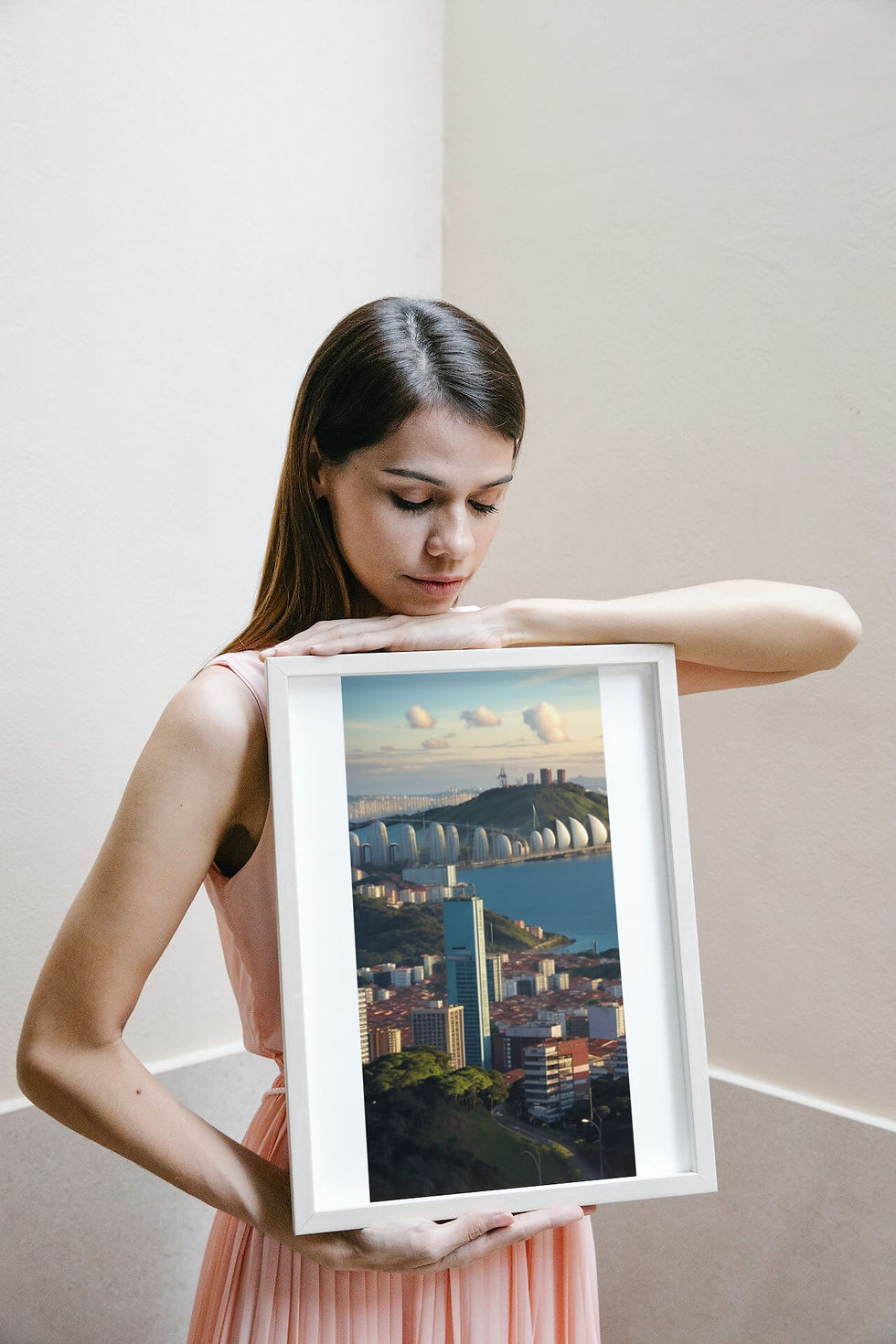Miniatura: PI0114 - Quadro de uma cidade do futuro, inspirada em Porto Alegre (RS) Brasil
