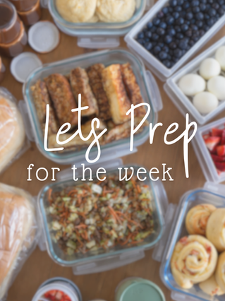 March 15th Weekly Meal Prep